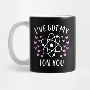 Ion Chemistry Teacher Student Valentine's Day Gift Mug